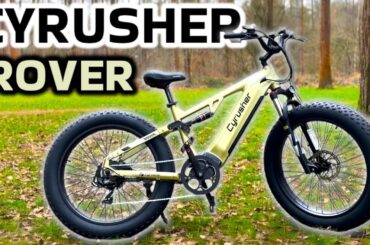 This All Terrain E-Bike Is Way TOO GOOD!!! // Cyrusher Rover Ride & Review