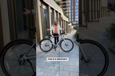 A carbon fibre city commuter electric bike from Fiido FULL of tech!