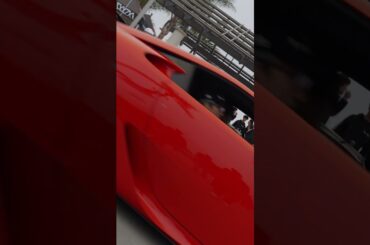 Cars And Coffee and carbon fiber. #LexusLFA