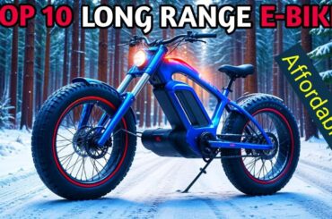 Top 10 Most Affordable Long Range Electric Bikes under $1000