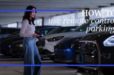 How To Use Remote Control Parking | MINI How-To