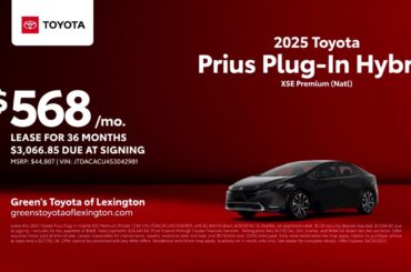 Toyota Prius Plug-In Hybrid 04/20/2025 5333987