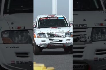 MITSUBISHI MOTORS demonstrates the strengths that made it a legend in world rallies