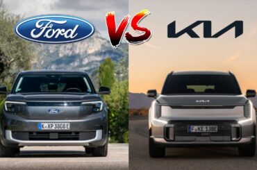 2025 Kia EV9 vs 2025 Ford Explorer Electric | EV SUV Showdown
