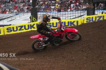 Dean Wilson Earns Top-10 Result at East Rutherford SX 🏁 | Honda HRC Progressive