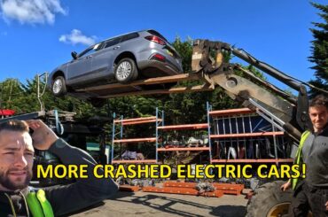 ANOTHER FULL LORRY OF SCRAPPED ELECTRIC CARS