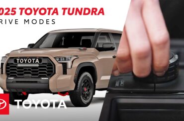 2025 Toyota Tundra: How to Use Drive Modes | Toyota Drive-Off Essentials