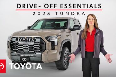 How to Set Up Your 2025 Toyota Tundra | Toyota Drive-Off Essentials