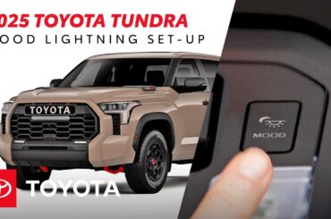 2025 Toyota Tundra: Adjust Interior Ambient Lighting in Select Grades | Toyota Drive-Off Essentials
