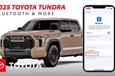 How to Connect Bluetooth to Your 2025 Toyota Tundra | Toyota Tundra Drive-Off Essentials