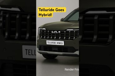 Next-gen Kia Telluride Hybrid (2026 Launch): 619 Miles, EV9 Vibes! #hybridsuv #kiatelluride