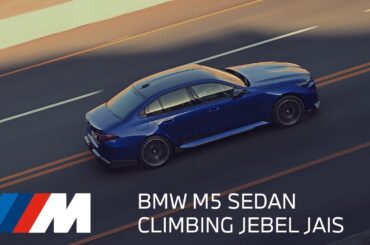 BMW M5 - Climbing Jebel Jais