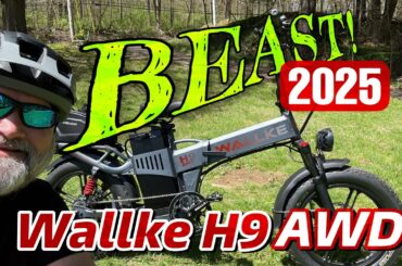 Wallke H9 AWD Ebike Review - 2025 BEAST! Long Range | Powerful Dual Motors