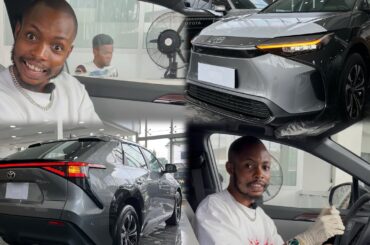 TOYOTA BZ4X ELECTRIC CAR REVIEW #cars #toyota