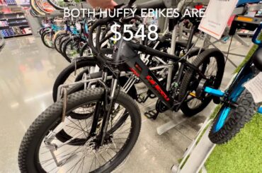 Walmart E-Bikes In The Store!