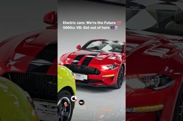 Electric Cars VS Legendary V8's. Choose Yours!