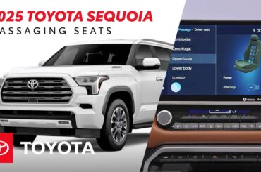 Mastering the 2025 Toyota Sequoia's Massaging Seats: A Detailed Guide | Toyota Drive-Off Essentials