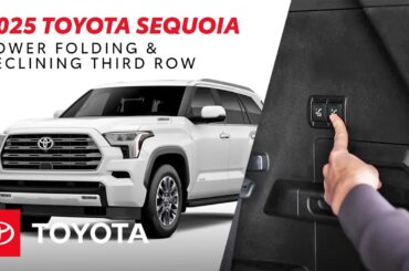 2025 Toyota Sequoia: Guide To Third-Row Seat Features & Adjustments | Toyota Drive-Off Essentials