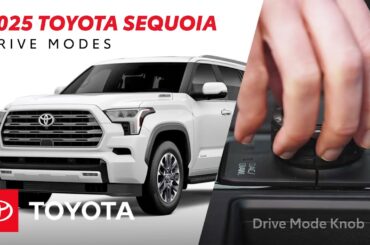 2025 Toyota Sequoia: How to Use Different Drive Modes | Toyota Drive-Off Essentials