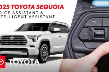 2025 Toyota Sequoia: How to Use Voice Assistant Feature | Toyota Drive-Off Essentials