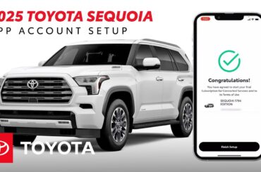 How to Connect Your 2025 Toyota Sequoia with the Toyota App | Toyota Drive-Off Essentials