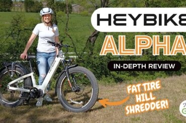Heybike Alpha Review ($1599 Mid Drive Fat Tire eBike)