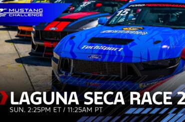🔴 Race 2 I Laguna Seca I Mustang Challenge | Ford Performance