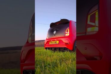 More smiles per mile with the Up! GTI 😉 📸: @fr55bel.media #Volkswagen #UPGTI