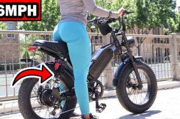 BEST CHEAP FAST EBike Moped of 2025 - JASION YR20 Electric Bike Review 36 MPH 1000W FULL SUSPENSION