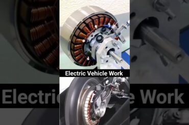 How do electric scooter motor  work ?#automobile #engineering #machine #elactric #motor #work