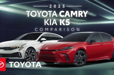 2025 Toyota Camry vs 2025 Kia K5 | Toyota