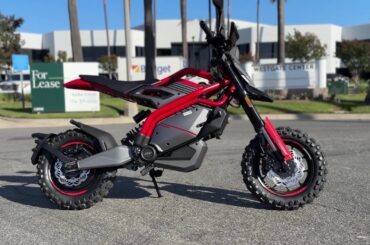 New Velocifero Jump Scrambler Electric Motorcycle For Sale In Corona, CA