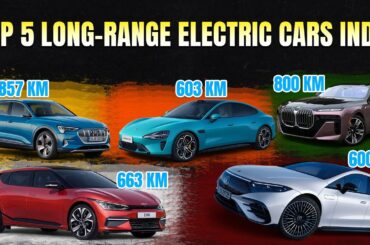 Top 5 Long Range Electric Cars in India 2025 - EV Bro