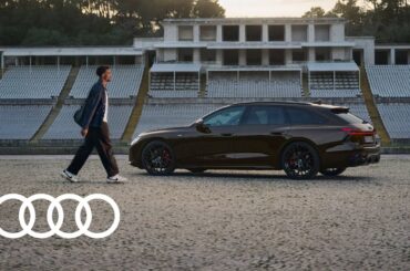 The Audi A6 Avant with Leo Neugebauer