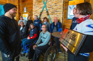 Billy Monger meets Disability Snowsport UK