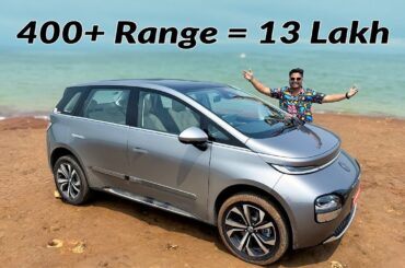 New Long Range Electric Car Launched in India | MG Windsor Pro Long Drive and Range Test Review