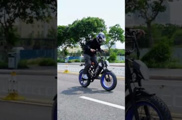 Adventure Awaits: Euybike S4's Vibrant New Headlights and Hub Colors! #euybike #electricbike