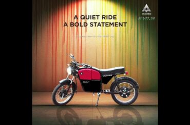 No Engine Noise, No Fuel & No Tailpipe Emissions - All New Atum 1.0 - Atumobile Electric Bikes