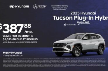 Hyundai Tucson Plug-In Hybrid 05/16/2025 5471455