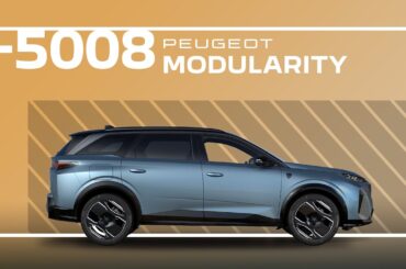 Peugeot E-5008 & 5008 | Tutorial | Modularity