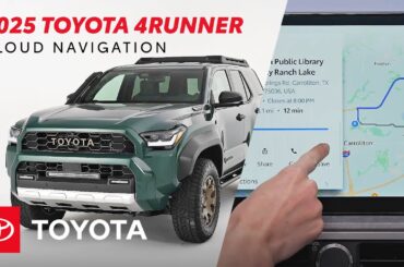 2025 4Runner: Step-by-Step Guide to Toyota’s Cloud Navigation | Toyota Drive-Off Essentials