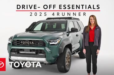 How to Set Up Your 2025 Toyota 4Runner | Toyota Drive-Off Essentials