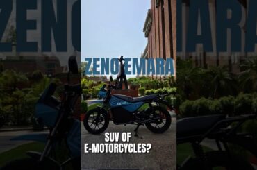 SUV of electric motorcycles?Zeno has launched the Emara in India at Rs 1 lakh (ex-showroom)