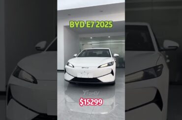 2025 BYD E7 EV #topev #byd #byde7 #electricvehicle