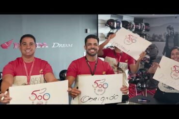 500 Million of Bikes Built by Honda