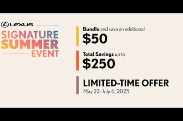 Lexus Signature Summer Event | Lexus