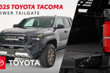 2025 Toyota Tacoma: Operating the Power Tailgate | Toyota Tacoma Drive-Off Essentials