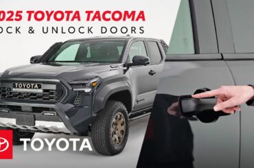 How to Use Your 2025 Toyota Tacoma's Smart Key | Toyota Tacoma Drive-Off Essentials