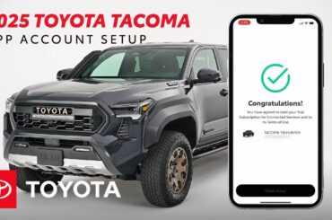How to Connect Your 2025 Toyota Tacoma with the Toyota App | Toyota Drive-Off Essentials