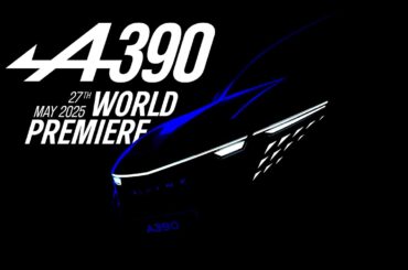 Première mondiale Alpine A390 - Mardi 27 mai 2025